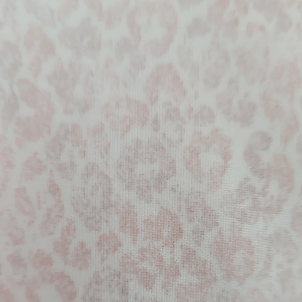 Charter Club Pink White Leopard Cotton King Duvet Cover